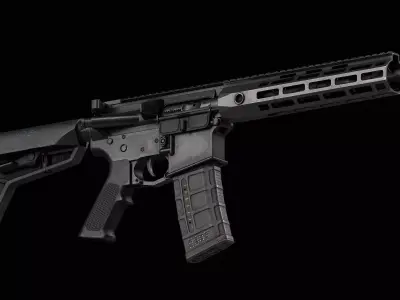 Magazine PMAG 30 Round AR M4 GEN M3 Low-poly 3D model