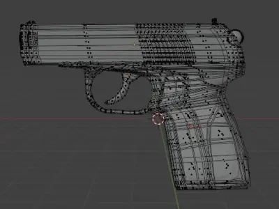Makarov pistol Texture