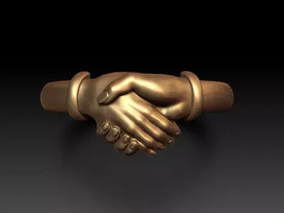 Hand Ring V1 M88 3D print model