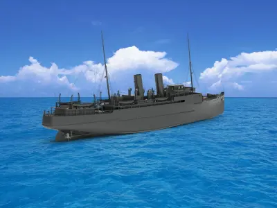 Vessel  3D model
