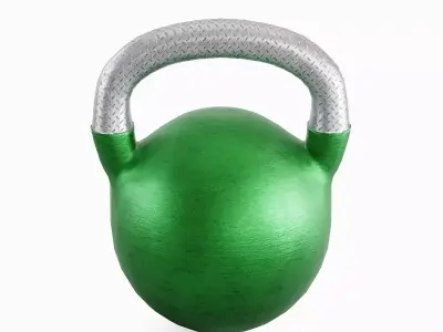 Kettlebell 05 Low-poly 3D model