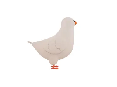 Character279 Dove 3D model