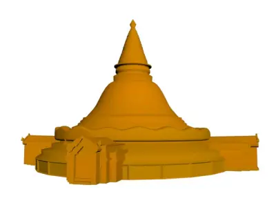 pagoda 3D print model purchase