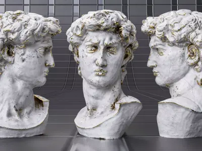 David Sculpture from Michelangelo - Photoscan 3D model