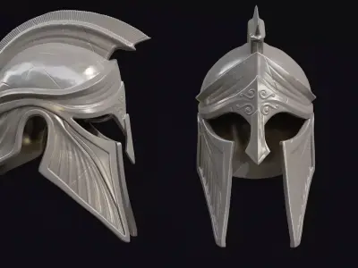 Iron Helmet 5 HP 3D print model