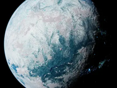 Csilla - 4k Star Wars Planet Texture Free 3D model