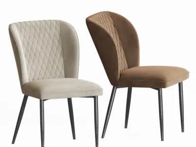 M44 Mustard Corduroy Vetro Mebel 3D model