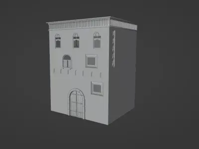 Estern house 3D model purchase