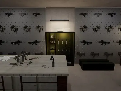 Weapons Room 3D model