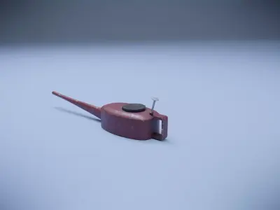 Oilcan Low-poly 3D model