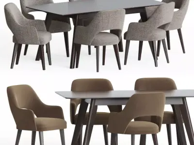 Dining Set 58 3D model