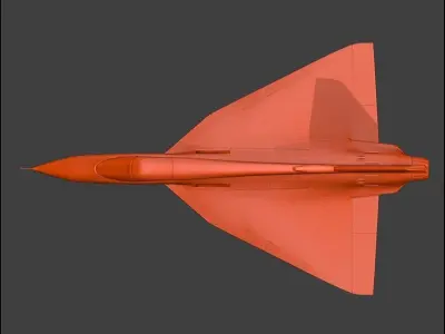 HAL LCA Tejas MK1 3D print model