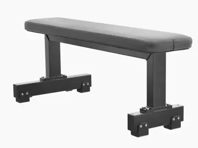 Technogym Flat Bench Pure 3D model