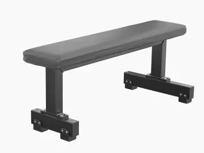 Technogym Flat Bench Pure 3D model