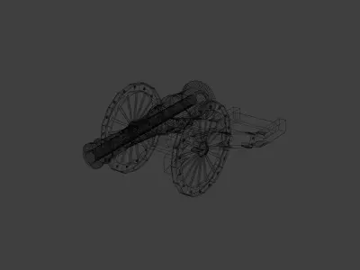 Low-poly pack of medieval weapons Low-poly 3D model
