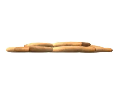 Fish cookie 3D model