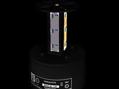 Haensch Movia-SL LED   Low-poly 3D model