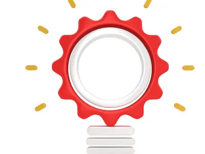 Bulb shape gear 3d model  3D model