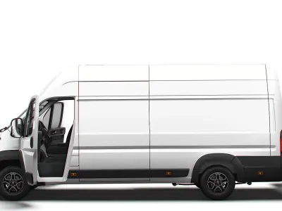 Opel Movano e Van L4H3 HQ Interior 2025 3D model