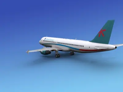 Airbus  A320 First Choice 3D model