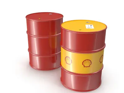 Shell Barrel Collection 3D Model Pack purchase