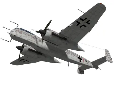 Heinkel He 219 Uhu 3D model purchase