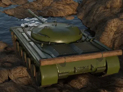 Tank Object 430 3D model