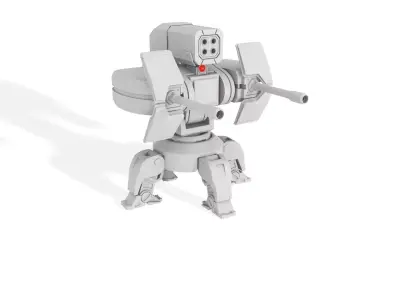 Overwatch Torbjorn Turret 3D model