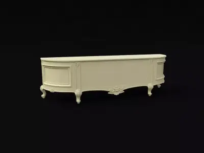  TV table 3D model
