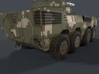 ZBL 09  Low-poly 3D model