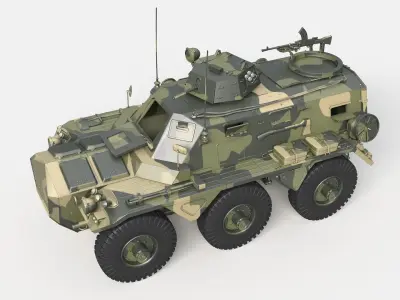 Alvis F603 Saracen 3D print model
