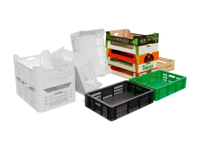 turnover box 3D model