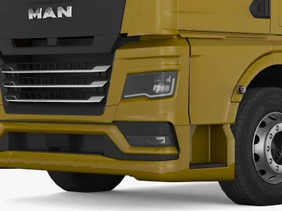Man TGX 2021 3D model purchase