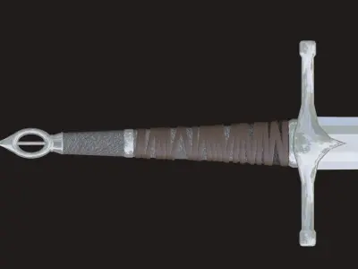 Sword witch  scabbard Free 3D model