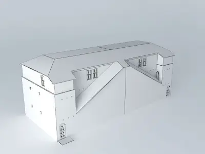 Western Saloon Overquiet Free 3D model