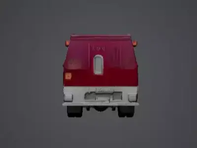 Urban Emergency Medical Truck 3D 3D model