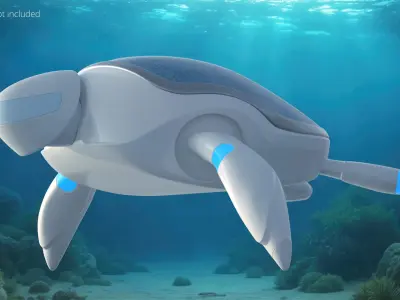  RoboTurtle Marine Surveillance Drone White 