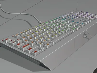 Razer Keyboard 3D model