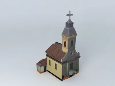 Albar iTemple Church in Lower Bare Free 3D model
