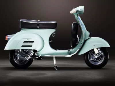 1963 Vespa 50 3D model