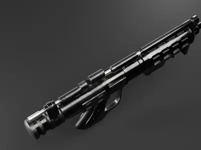 Blaster droid star wars 3D model