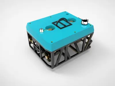 Submersible Remotely Operated Vehicle 3D model