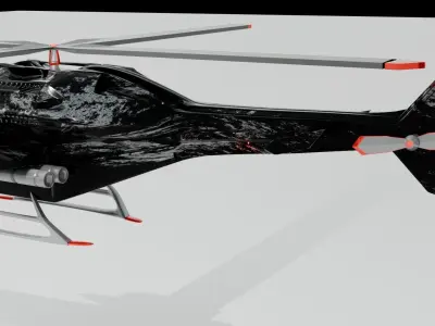 Helicopter Free 3D model get