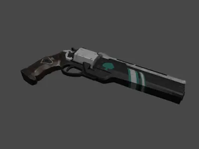 gun model 3D model