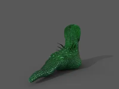 Snake Monster 3D model