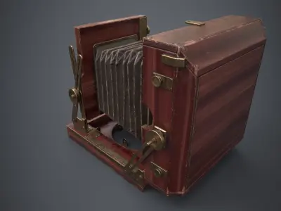 old camera Low-poly 3D model purchase