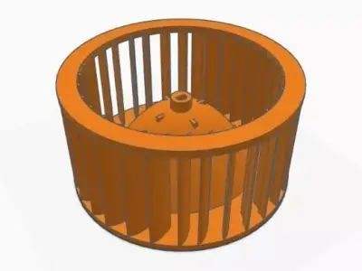 Interior fan for a 2009 Suzuki Grand Vitara 3D print model