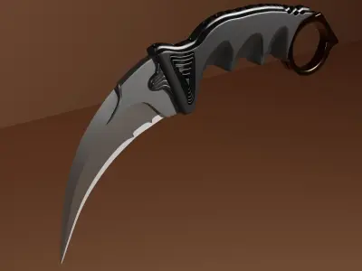 KNIFE NINJA BLADE 3D model