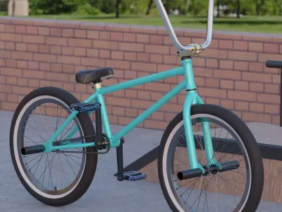 BMX Bike 3D model