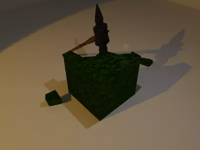 Paladin hammer Free 3D model